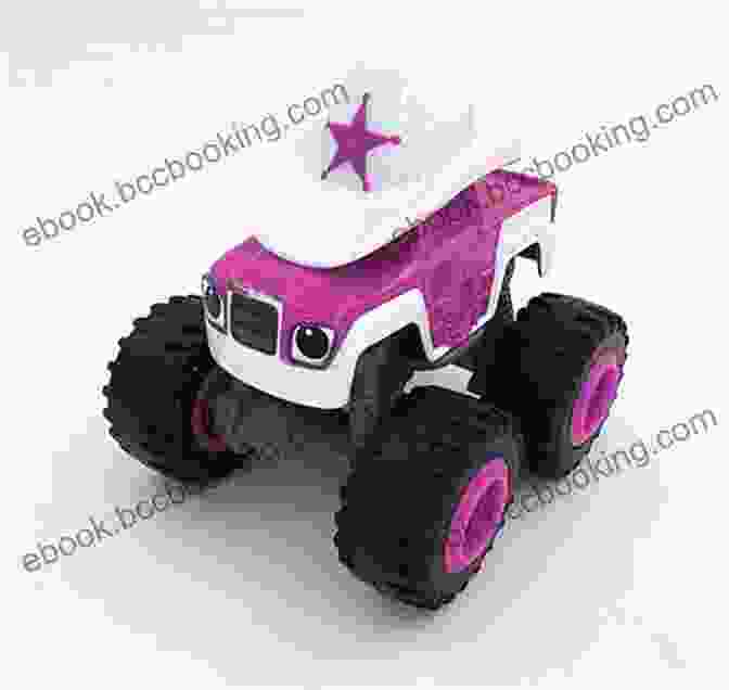Starla, The Super Fast Purple Monster Truck, Zooming Past The Finish Line Ready To Race (Blaze And The Monster Machines)