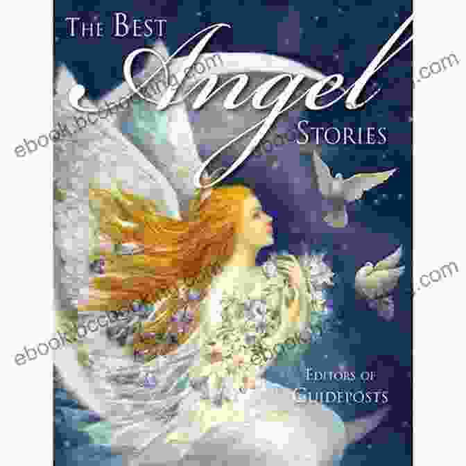 The Easter Angel Book Cover Featuring A Beautiful Woman With Wings Holding A Lily THE EASTER ANGEL