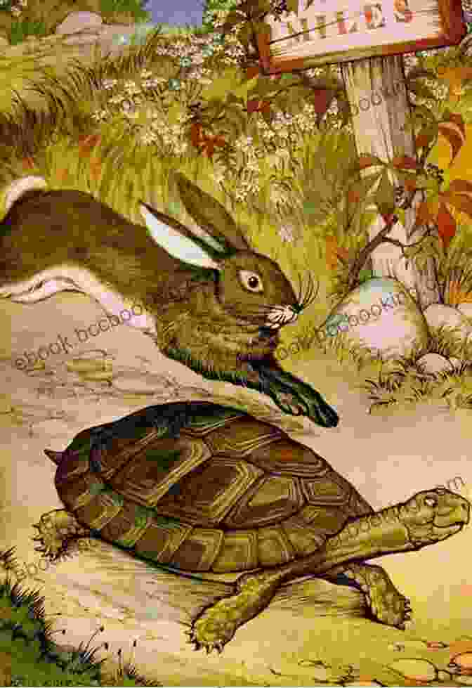 The Hare And The Tortoise Sharing A Moment, Representing The Importance Of Friendship And Support Aesop S Fables: The Hare And The Tortoise (Tadpoles Tales 17)