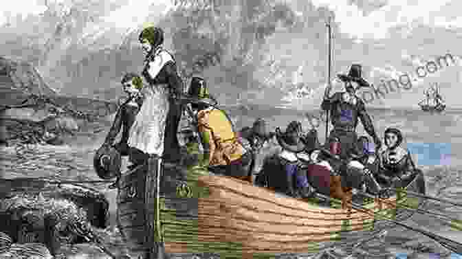 The Pilgrims, Weary But Resolute, Disembark From The Mayflower In Plymouth, Massachusetts, Seeking Religious Freedom And A New Beginning. Let S Celebrate Thanksgiving Day (Holidays Heros)