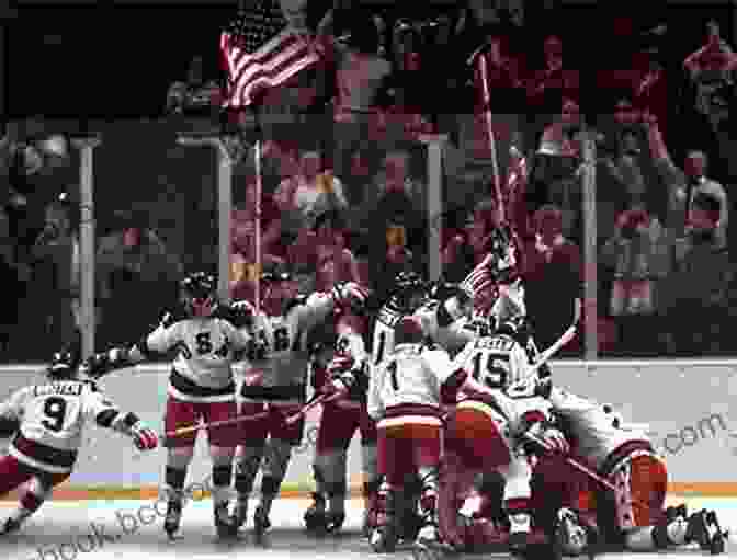 The United States Hockey Team Celebrates Its Victory Over The Soviet Union In The Miracle On Ice: How A Stunning Upset United A Country (Captured History Sports)