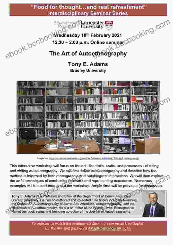 Tony Adams' Seminal Work, Autoethnography: Understanding Qualitative Research Autoethnography (Understanding Qualitative Research) Tony E Adams