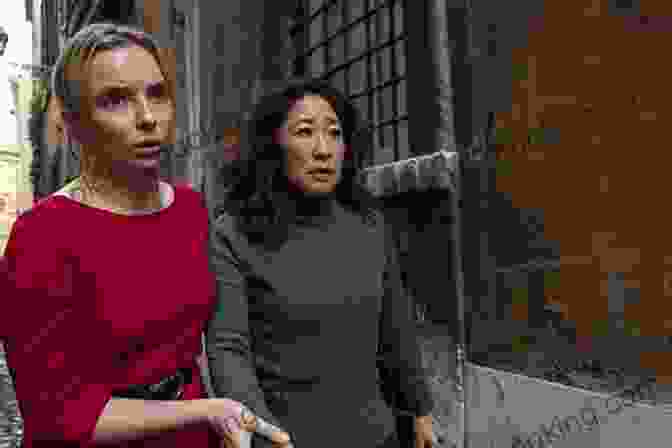 Villanelle Lurking In The Shadows, Holding A Knife Killing Eve: Die For Me